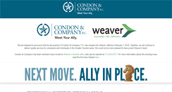 Desktop Screenshot of condoncpa.com