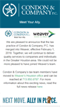 Mobile Screenshot of condoncpa.com
